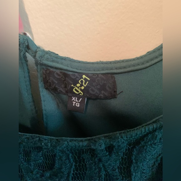 3 for $20☢️Life & Style by George G21-dress,green,lace, - Picture 3 of 13
